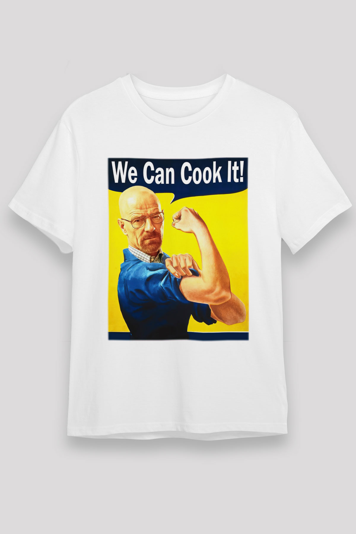 Breaking Bad Heisenberg Cook Beyaz Unisex Tişört T-Shirt