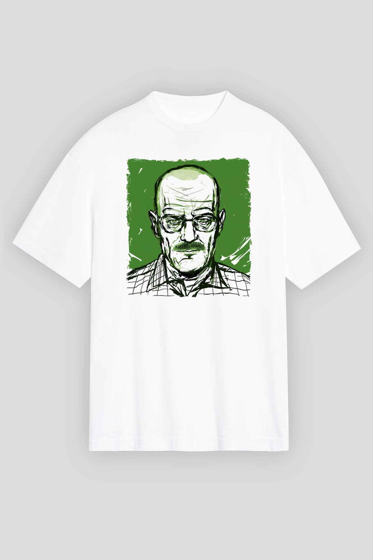 Breaking Bad Heisenberg Hail To The King Beyaz Unisex Tişört T-Shirt