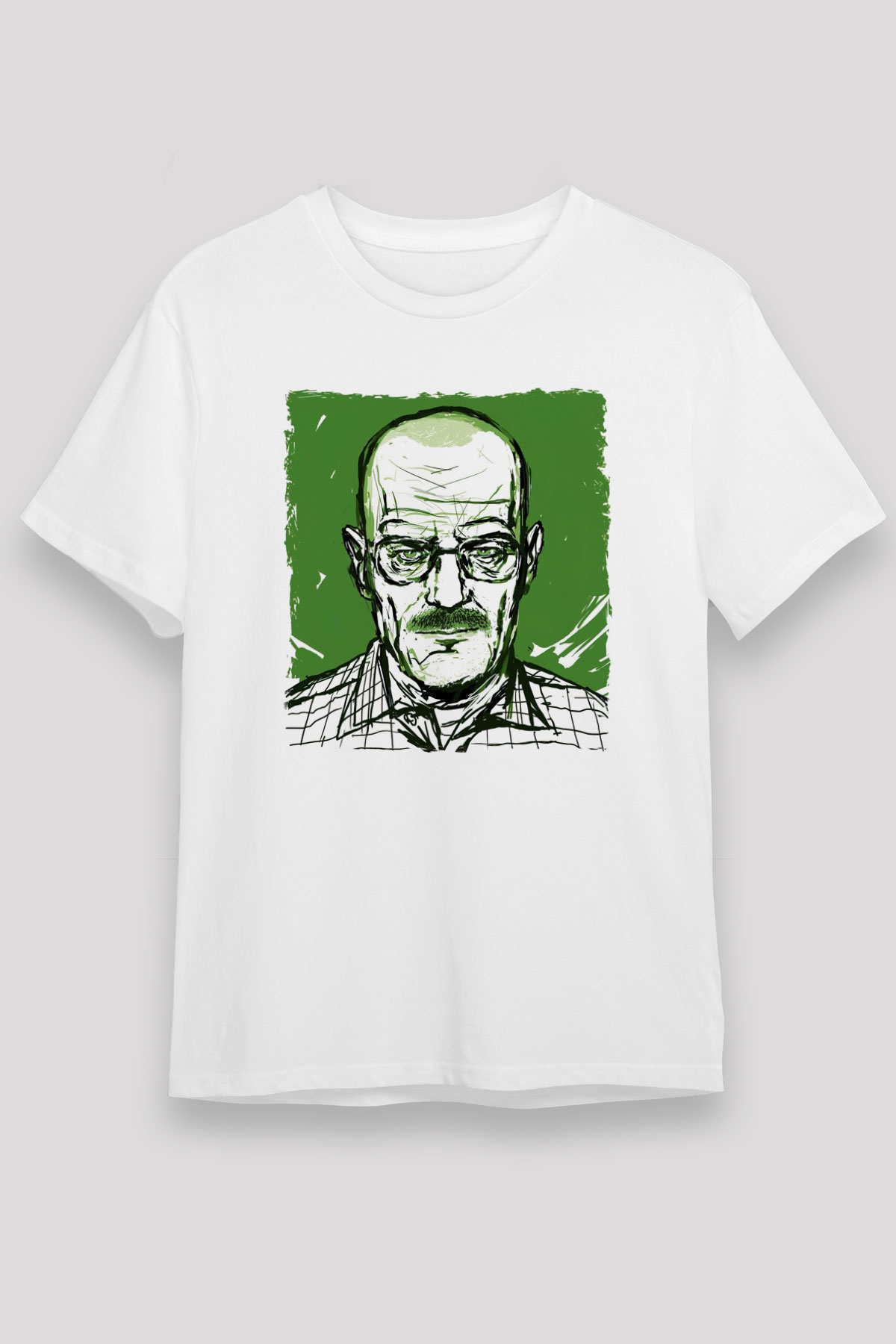 Breaking Bad Heisenberg Hail To The King Beyaz Unisex Tişört T-Shirt