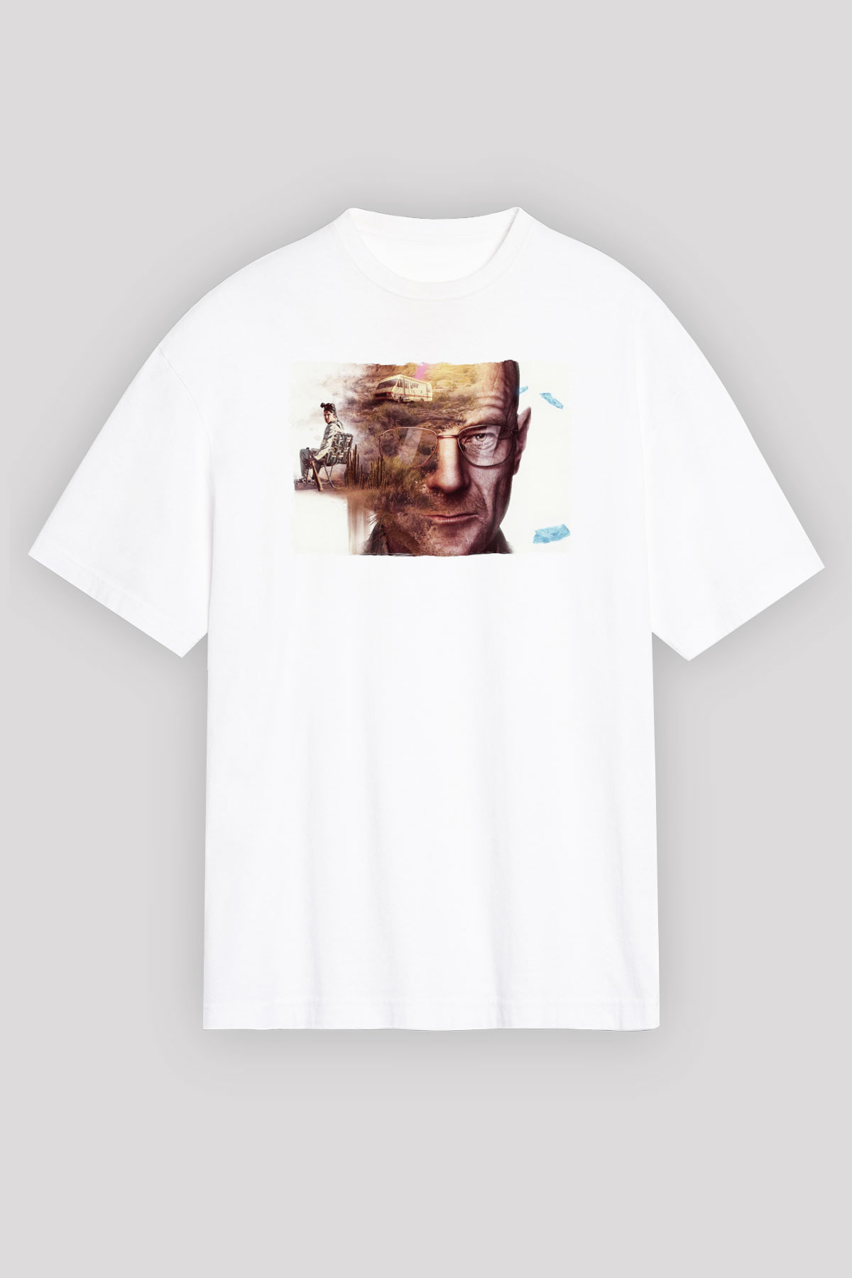 Breaking Bad Heisenberg Heisenberg Beyaz Unisex Tişört T-Shirt