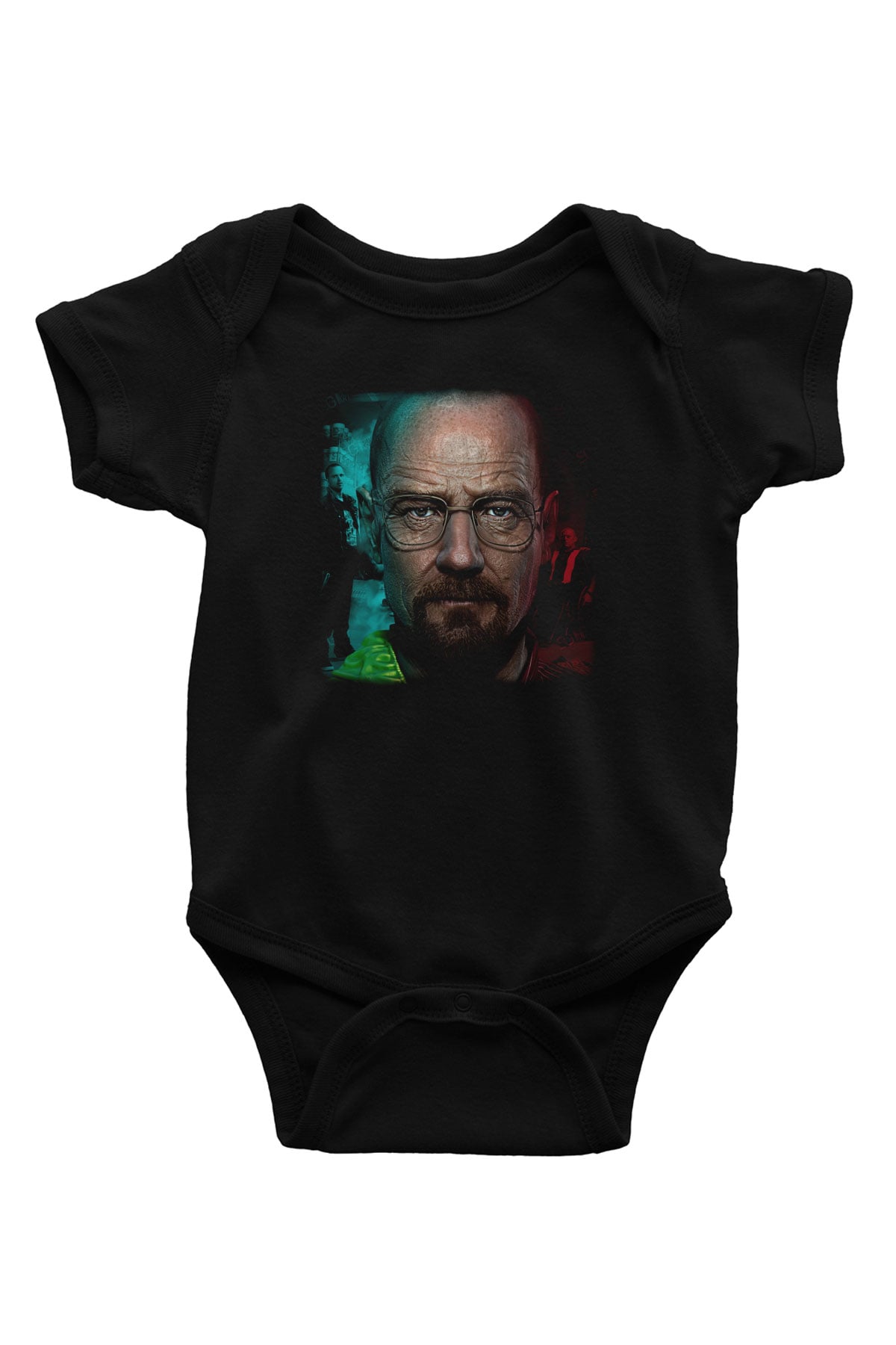 Breaking Bad Heisenberg Siyah Bebek Body - Zıbın