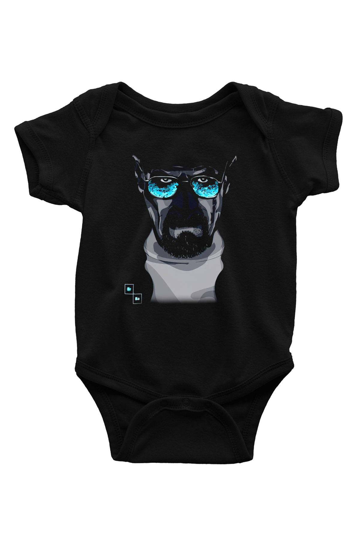 Breaking Bad Heisenberg Siyah Bebek Body - Zıbın