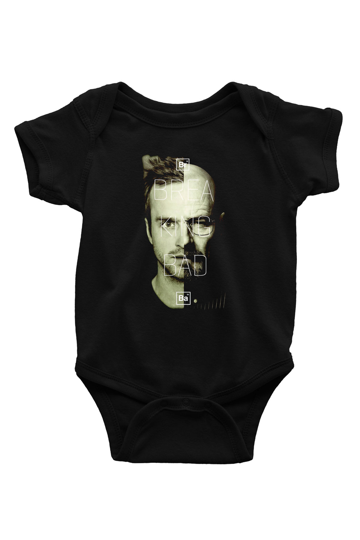 Breaking Bad Heisenberg Siyah Bebek Body - Zıbın