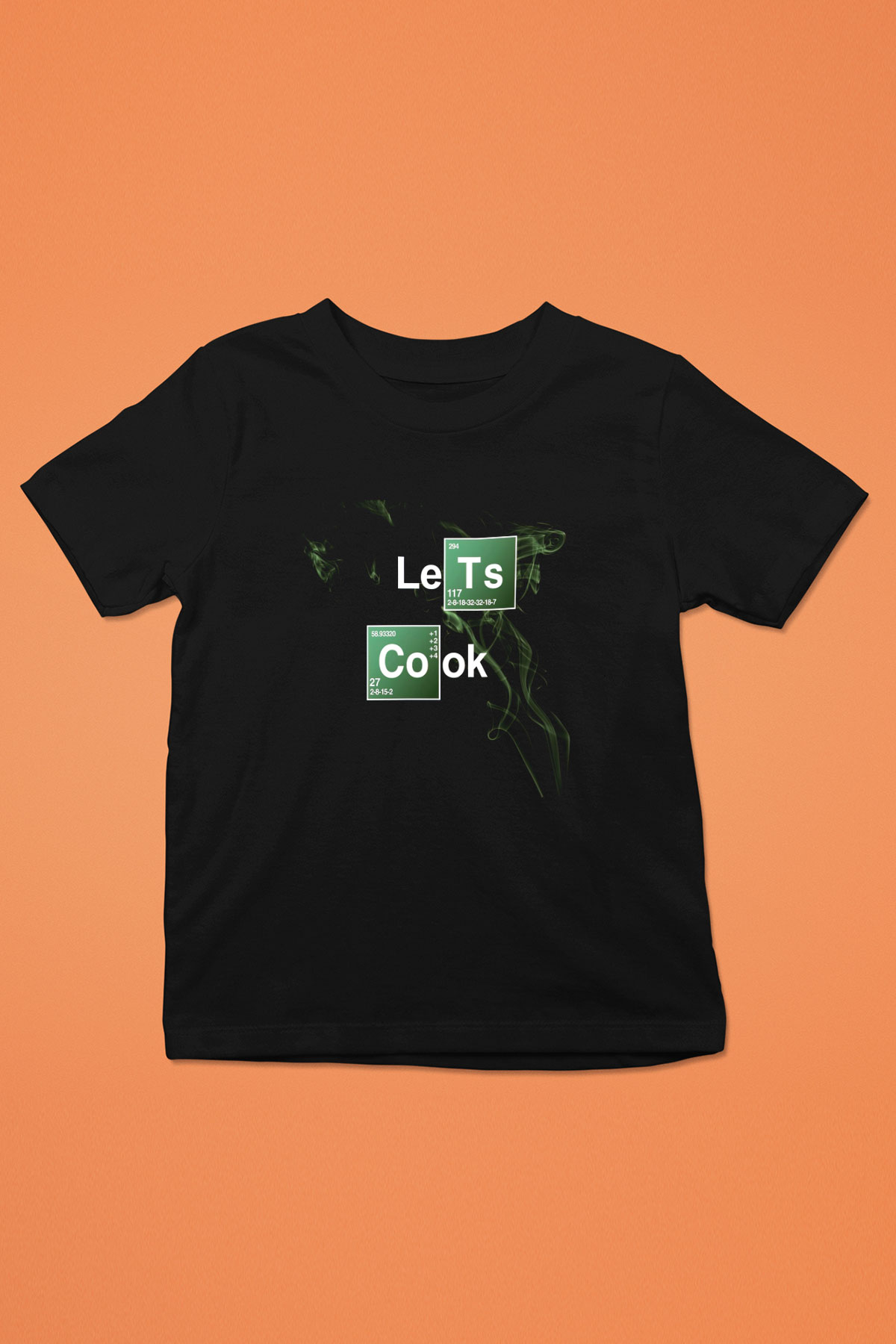 Breaking Bad Heisenberg Siyah Unisex Çocuk Tişört