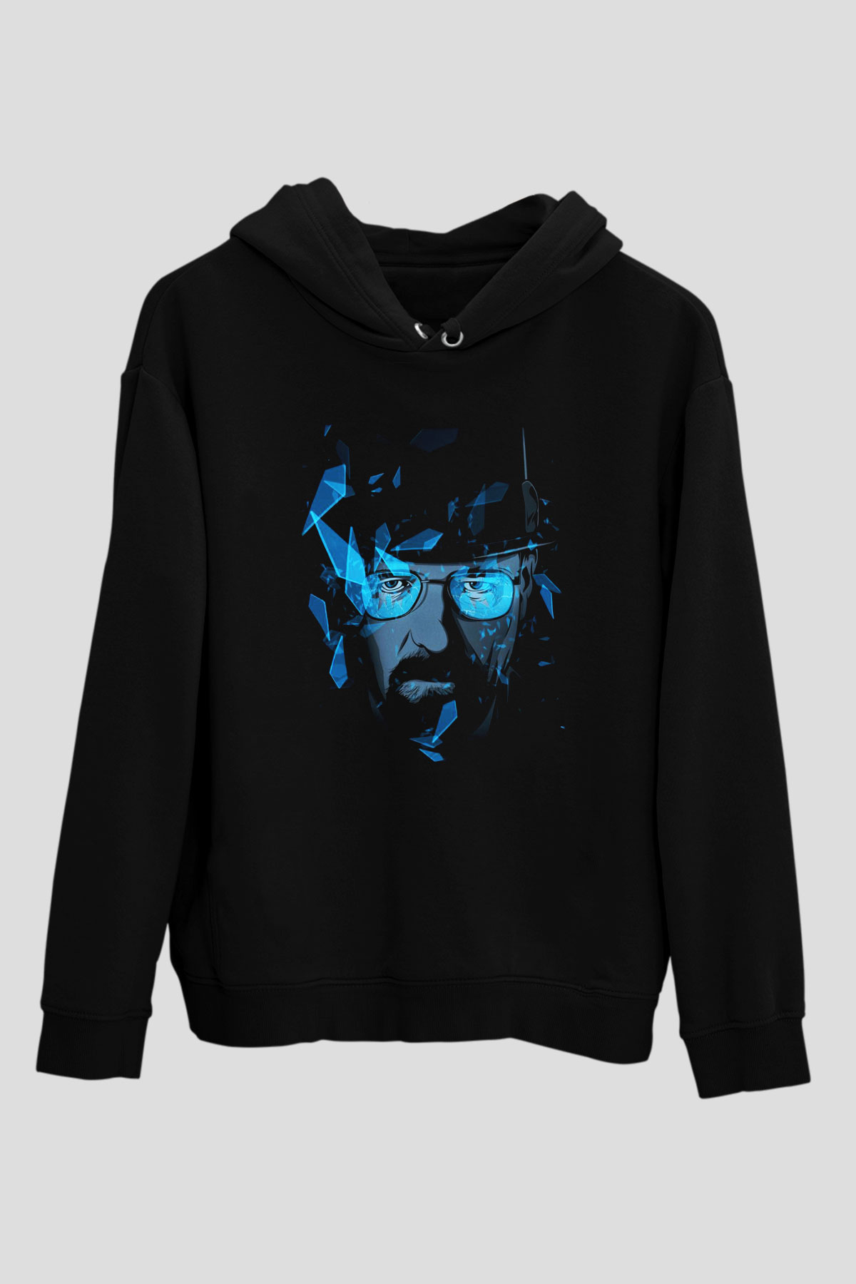 Breaking Bad Heisenberg Siyah Unisex Hoodie