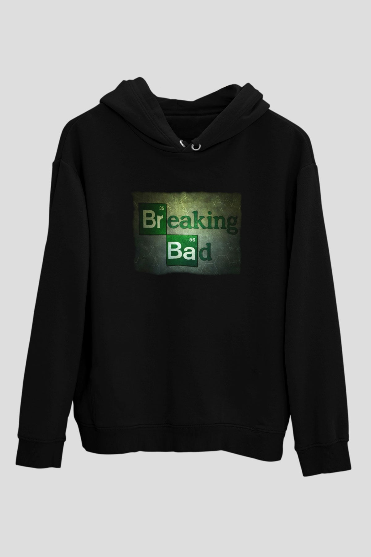 Breaking Bad Heisenberg Siyah Unisex Hoodie