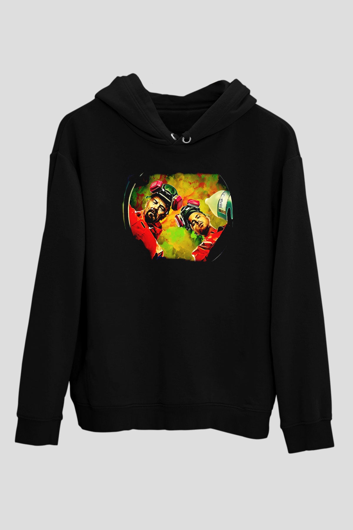 Breaking Bad Heisenberg Siyah Unisex Hoodie