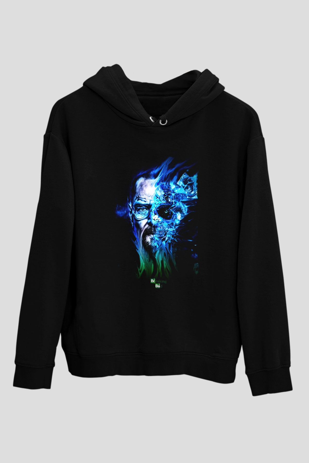 Breaking Bad Heisenberg Siyah Unisex Hoodie