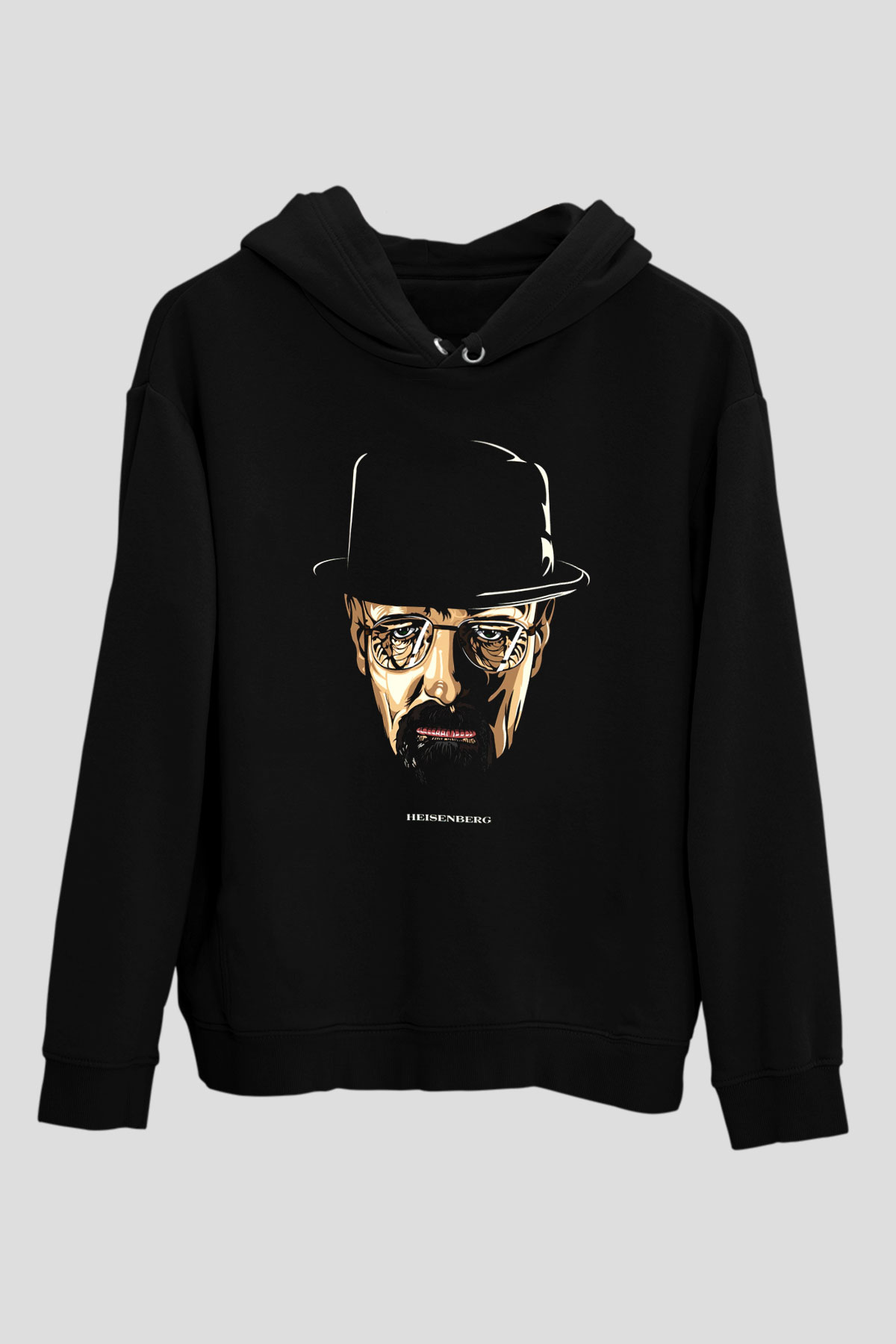 Breaking Bad Heisenberg Siyah Unisex Hoodie