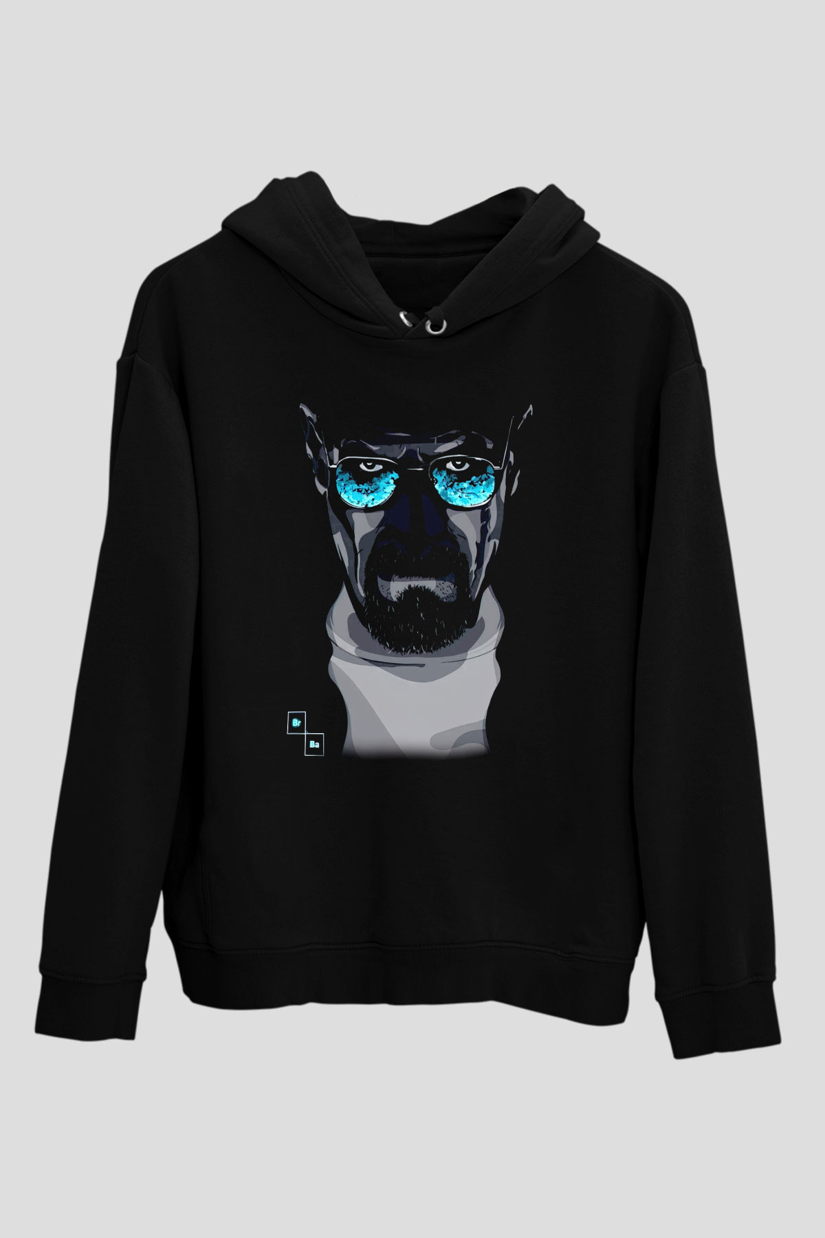 Breaking Bad Heisenberg Siyah Unisex Hoodie