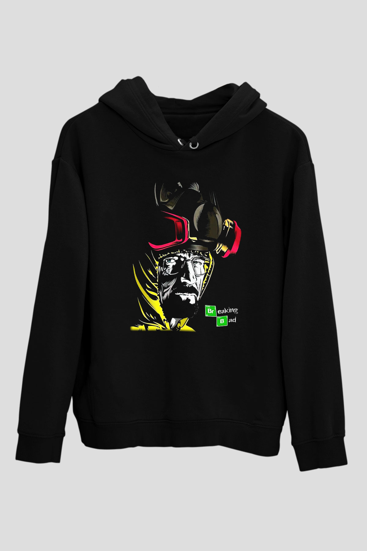 Breaking Bad Heisenberg Siyah Unisex Hoodie