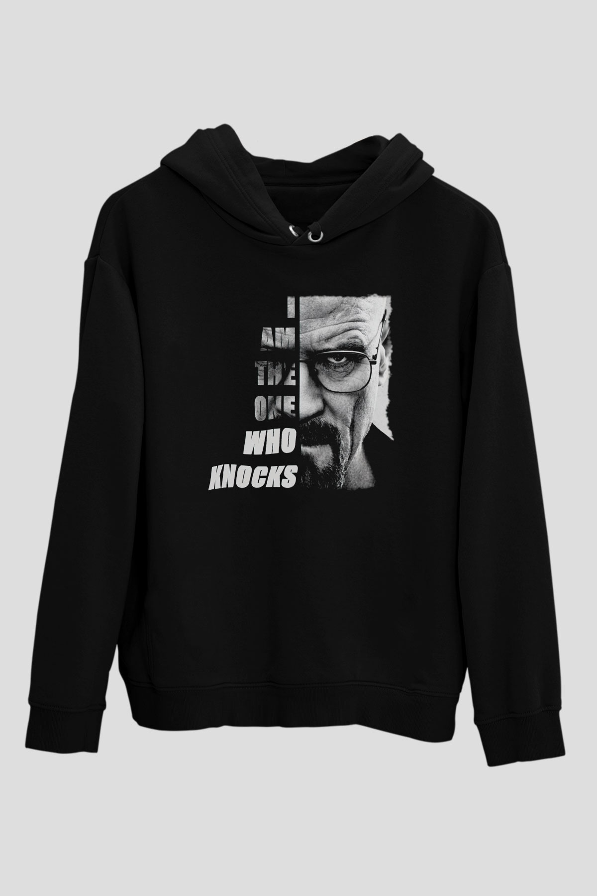 Breaking Bad Heisenberg Siyah Unisex Hoodie