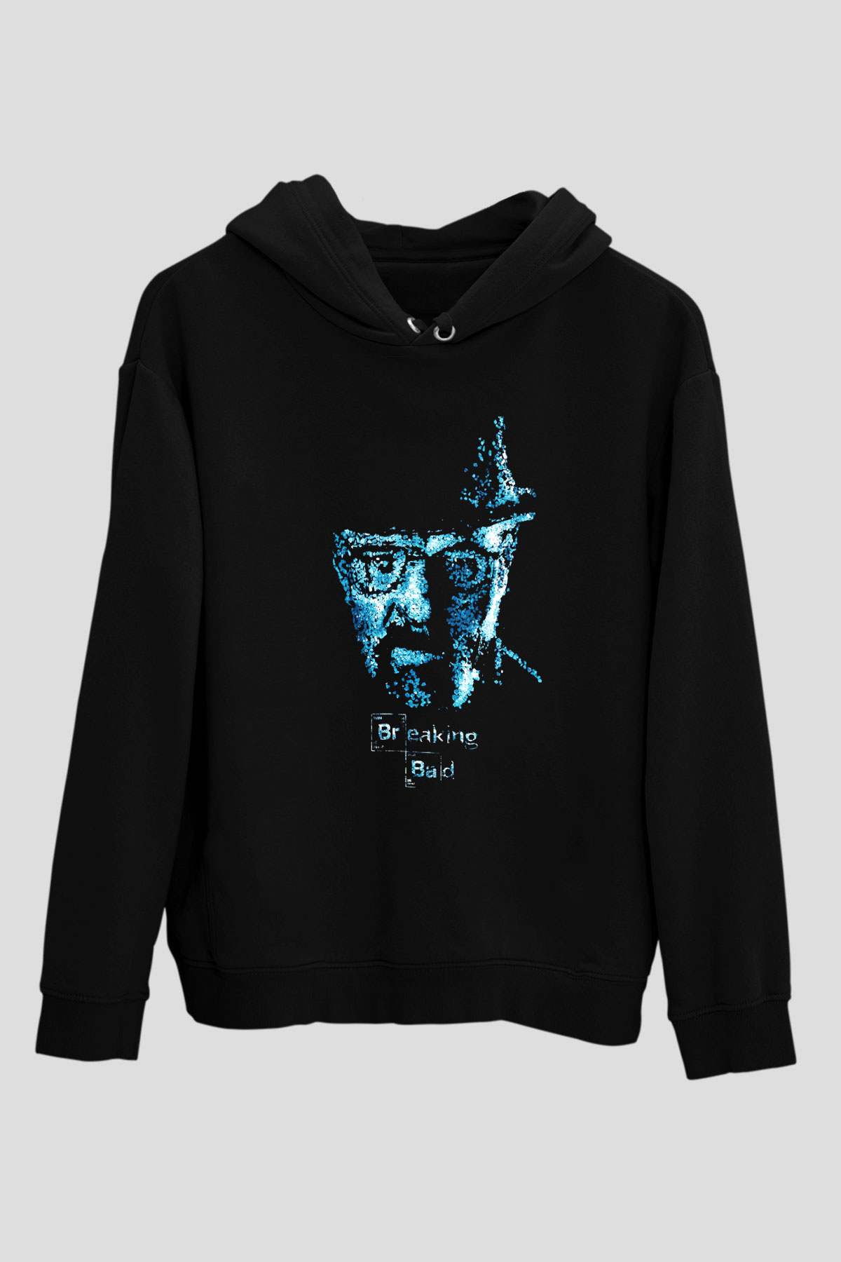 Breaking Bad Heisenberg Siyah Unisex Hoodie