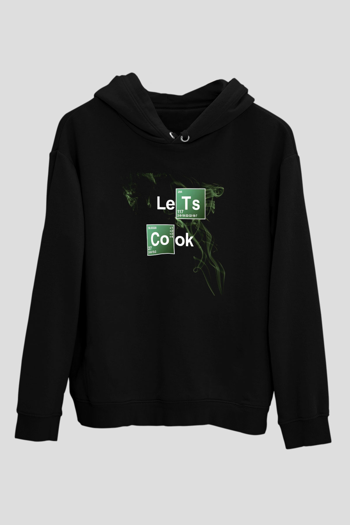 Breaking Bad Heisenberg Siyah Unisex Hoodie