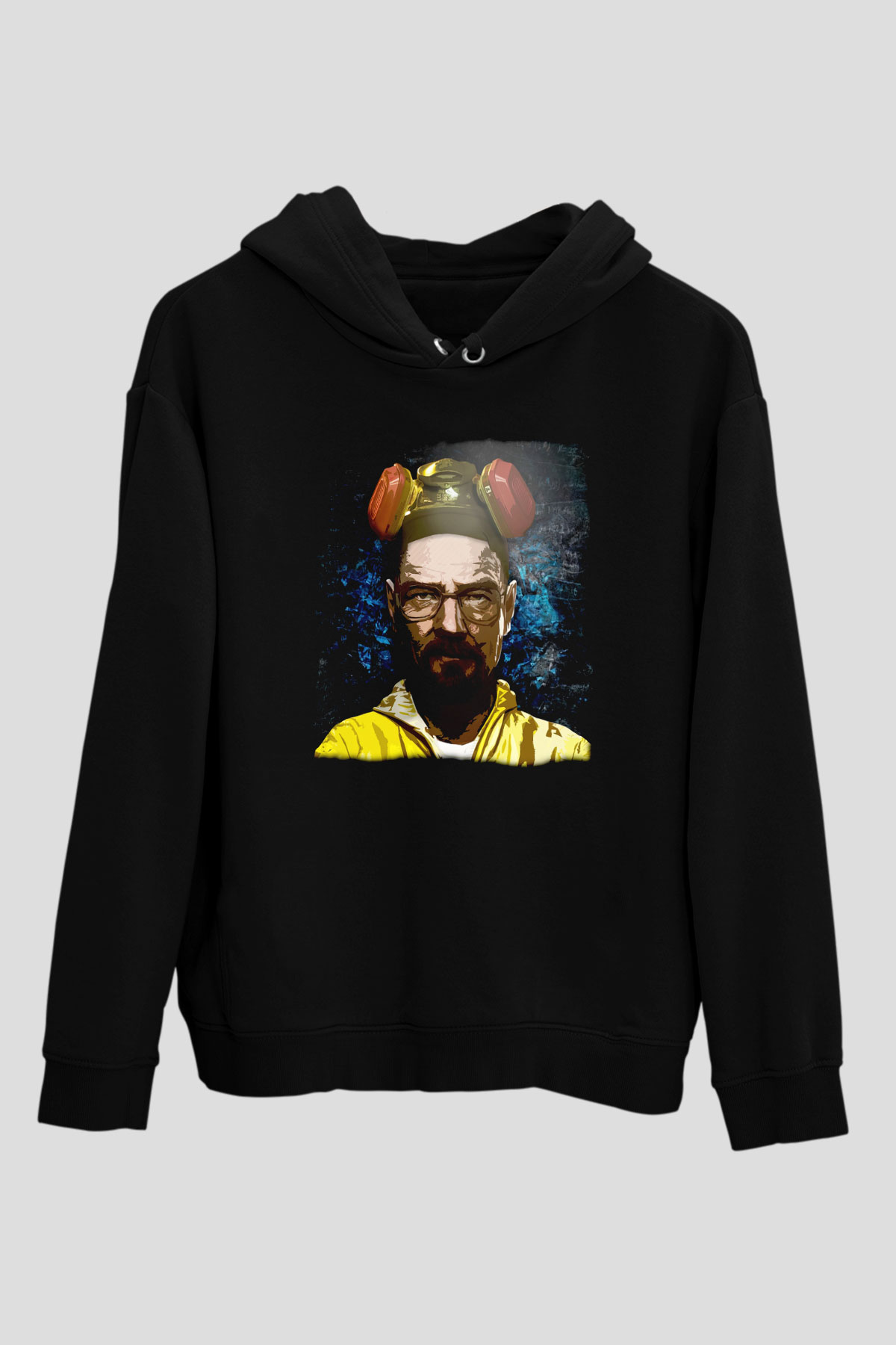 Breaking Bad Heisenberg Siyah Unisex Hoodie