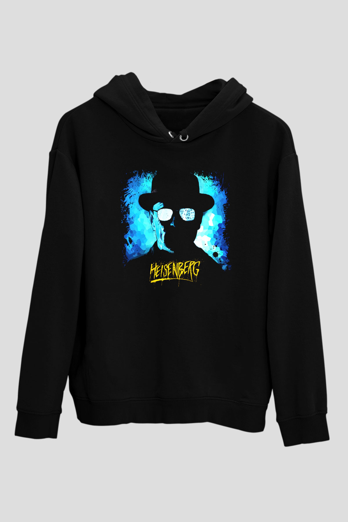 Breaking Bad Heisenberg Siyah Unisex Hoodie