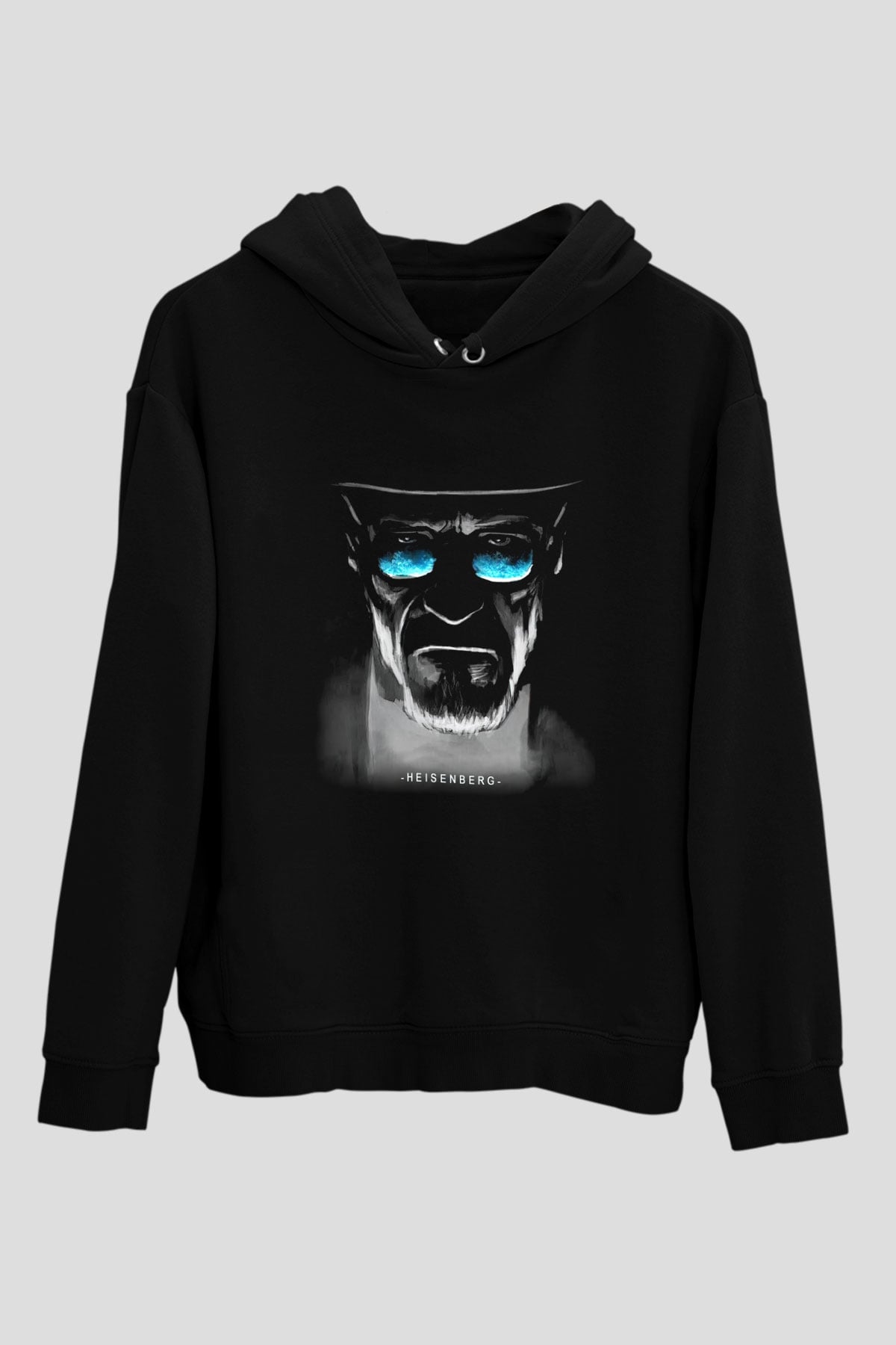Breaking Bad Heisenberg Siyah Unisex Hoodie