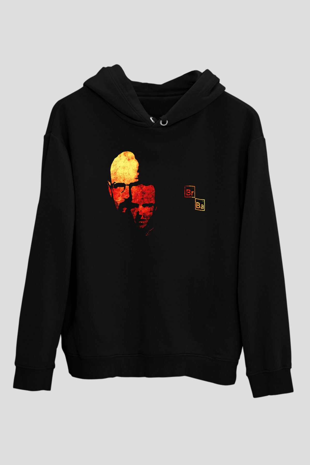 Breaking Bad Heisenberg Siyah Unisex Hoodie