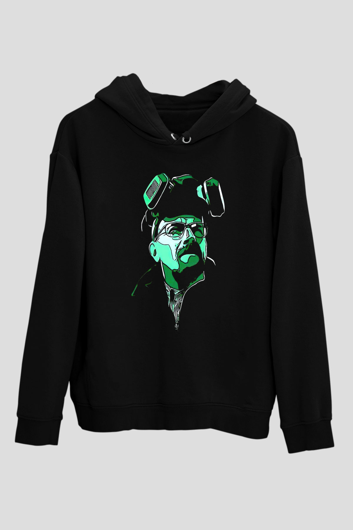 Breaking Bad Heisenberg Siyah Unisex Hoodie