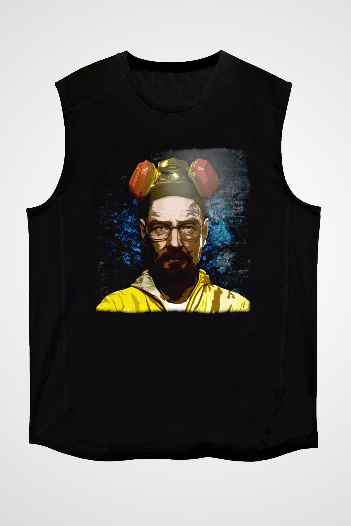 Breaking Bad Heisenberg Siyah Unisex Kolsuz Tişört