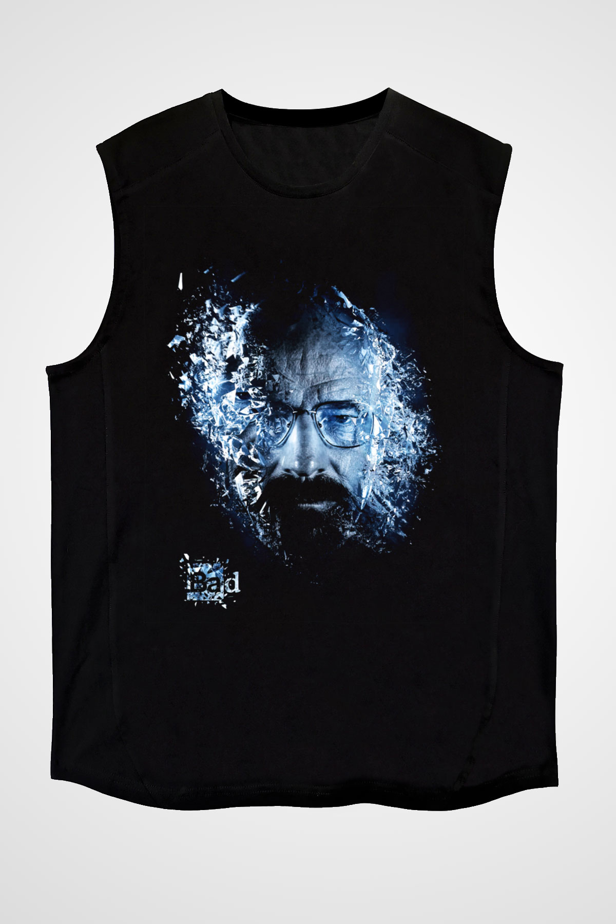 Breaking Bad Heisenberg Siyah Unisex Kolsuz Tişört
