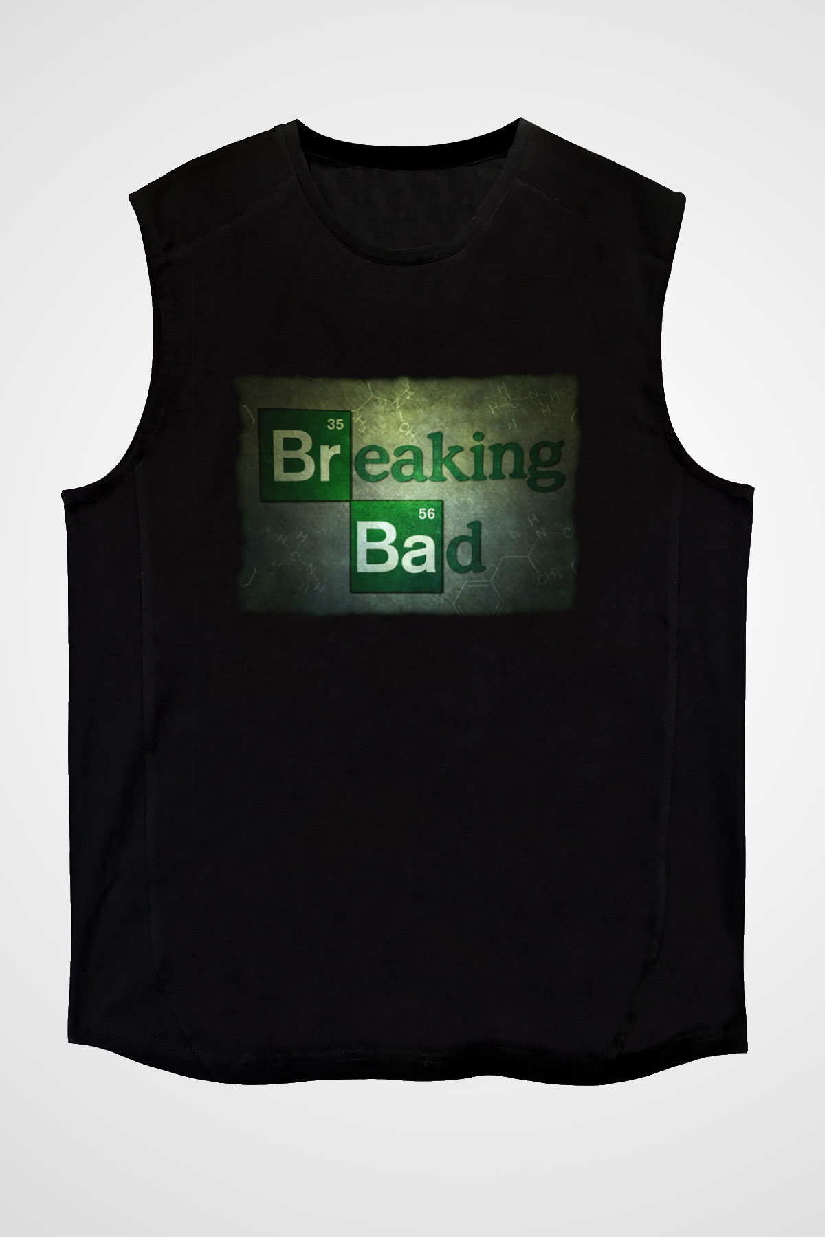 Breaking Bad Heisenberg Siyah Unisex Kolsuz Tişört