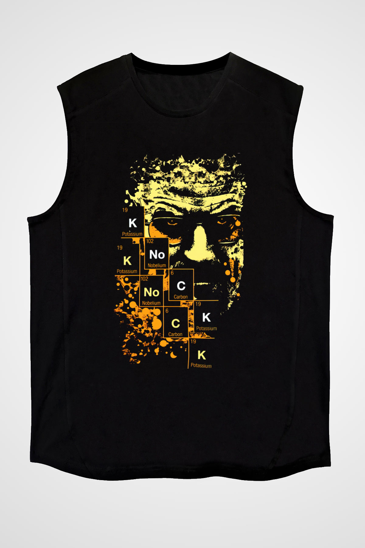 Breaking Bad Heisenberg Siyah Unisex Kolsuz Tişört