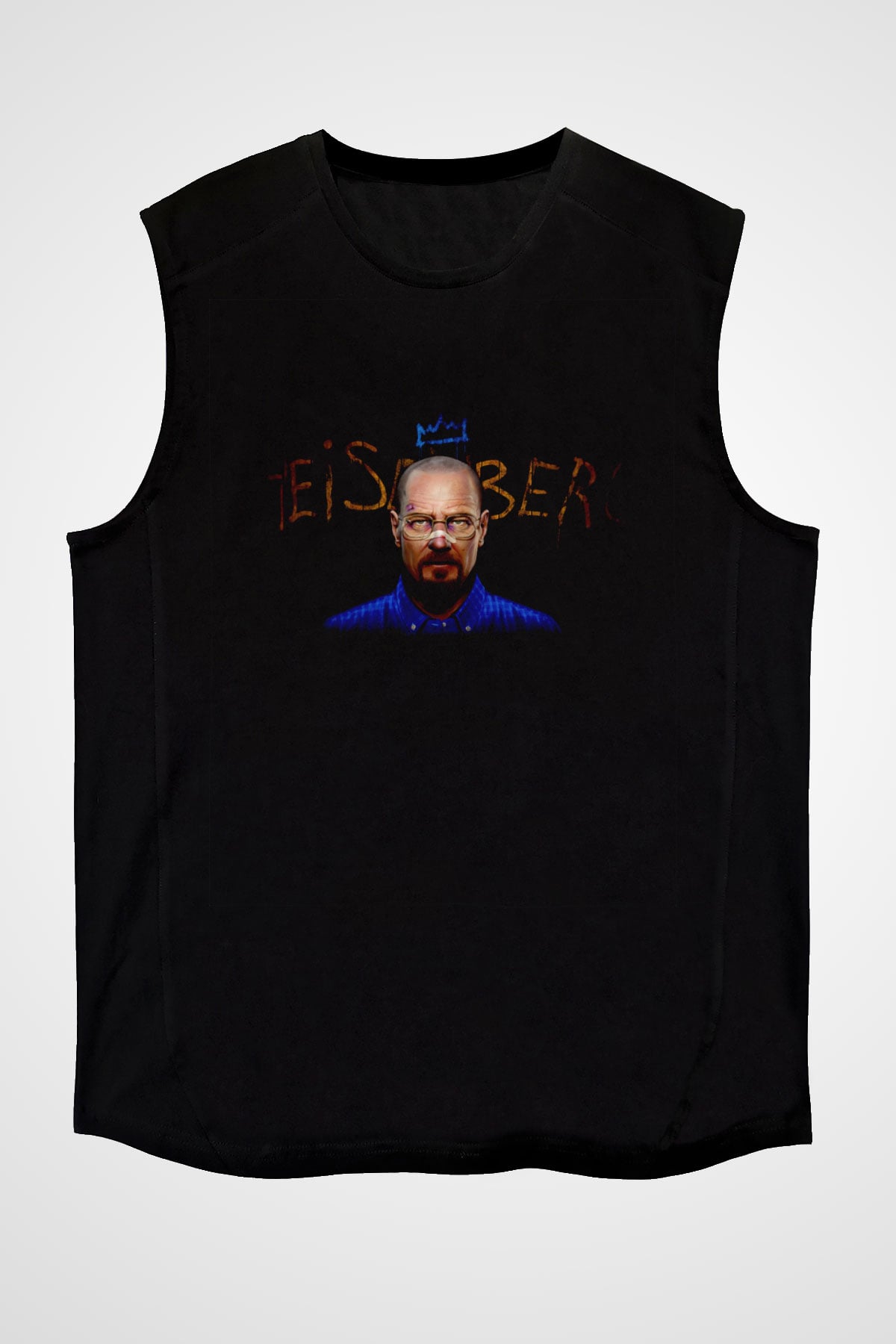 Breaking Bad Heisenberg Siyah Unisex Kolsuz Tişört