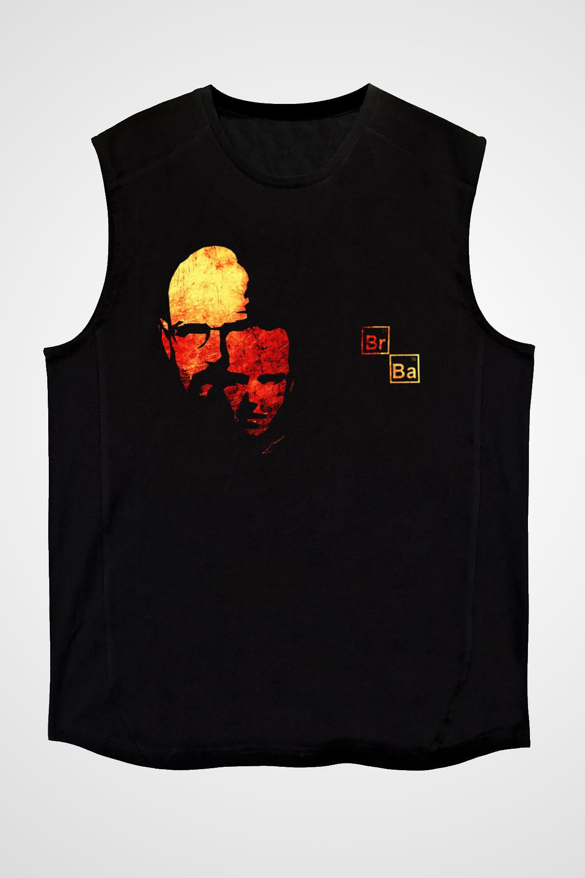 Breaking Bad Heisenberg Siyah Unisex Kolsuz Tişört