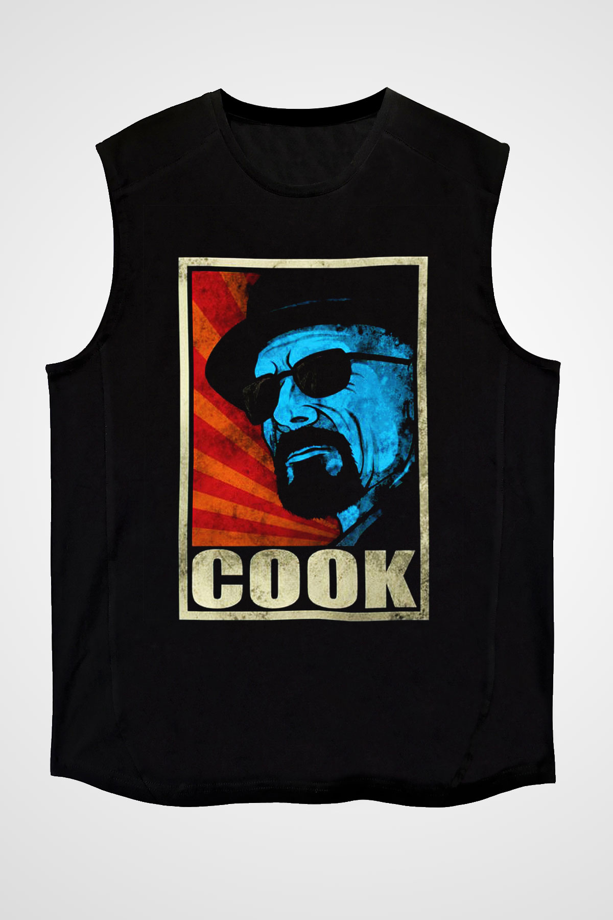 Breaking Bad Heisenberg Siyah Unisex Kolsuz Tişört