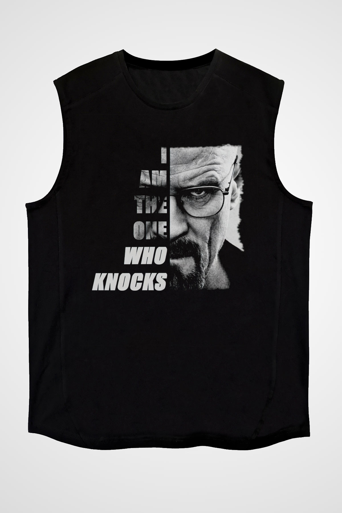Breaking Bad Heisenberg Siyah Unisex Kolsuz Tişört