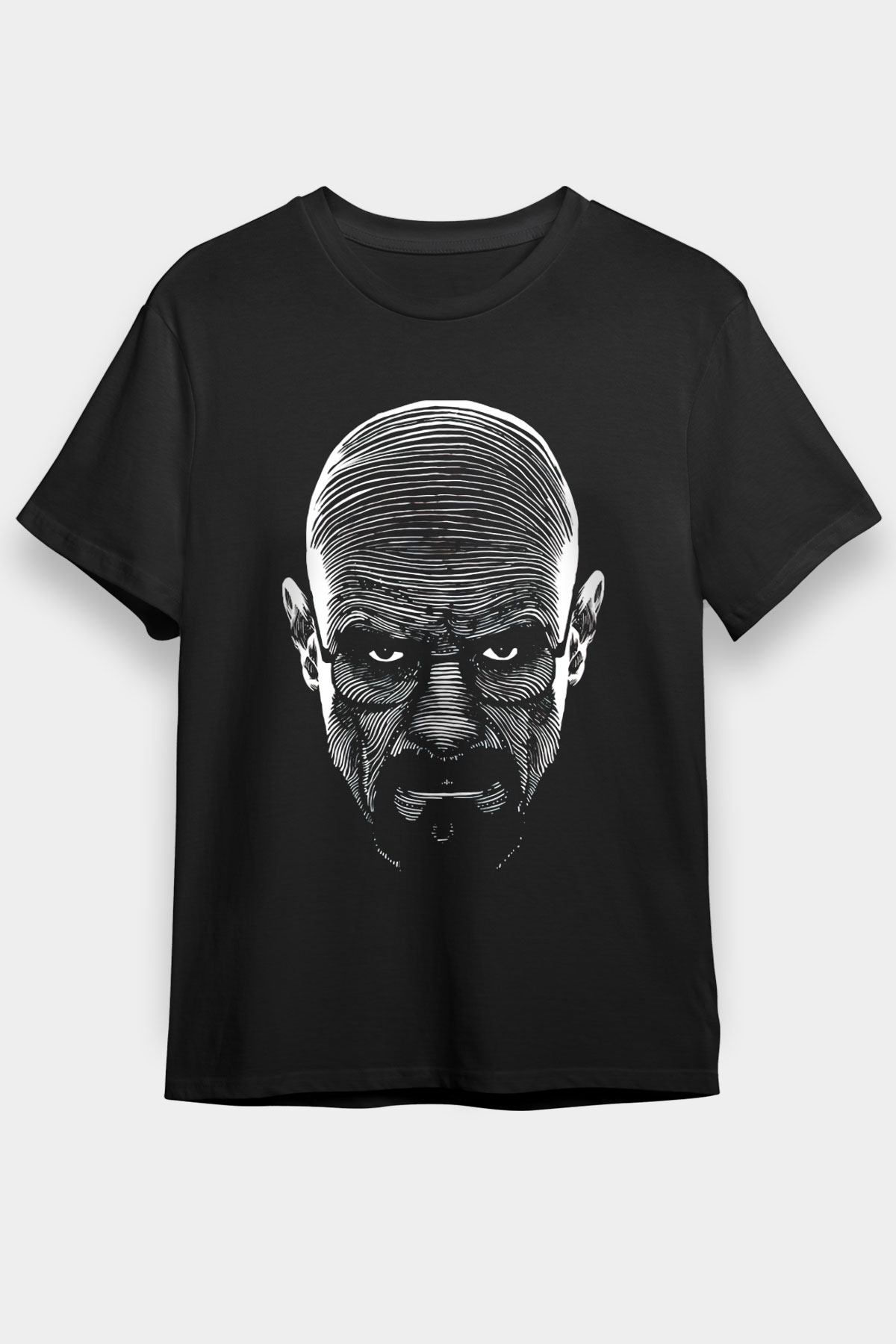 Breaking Bad Heisenberg Black Unisex Graphic Tee - STREETWEAR