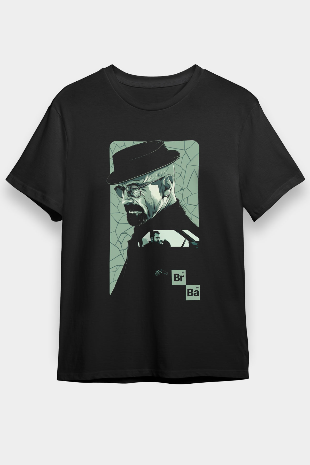 Breaking Bad Heisenberg Black Unisex Graphic Tee - STREETWEAR