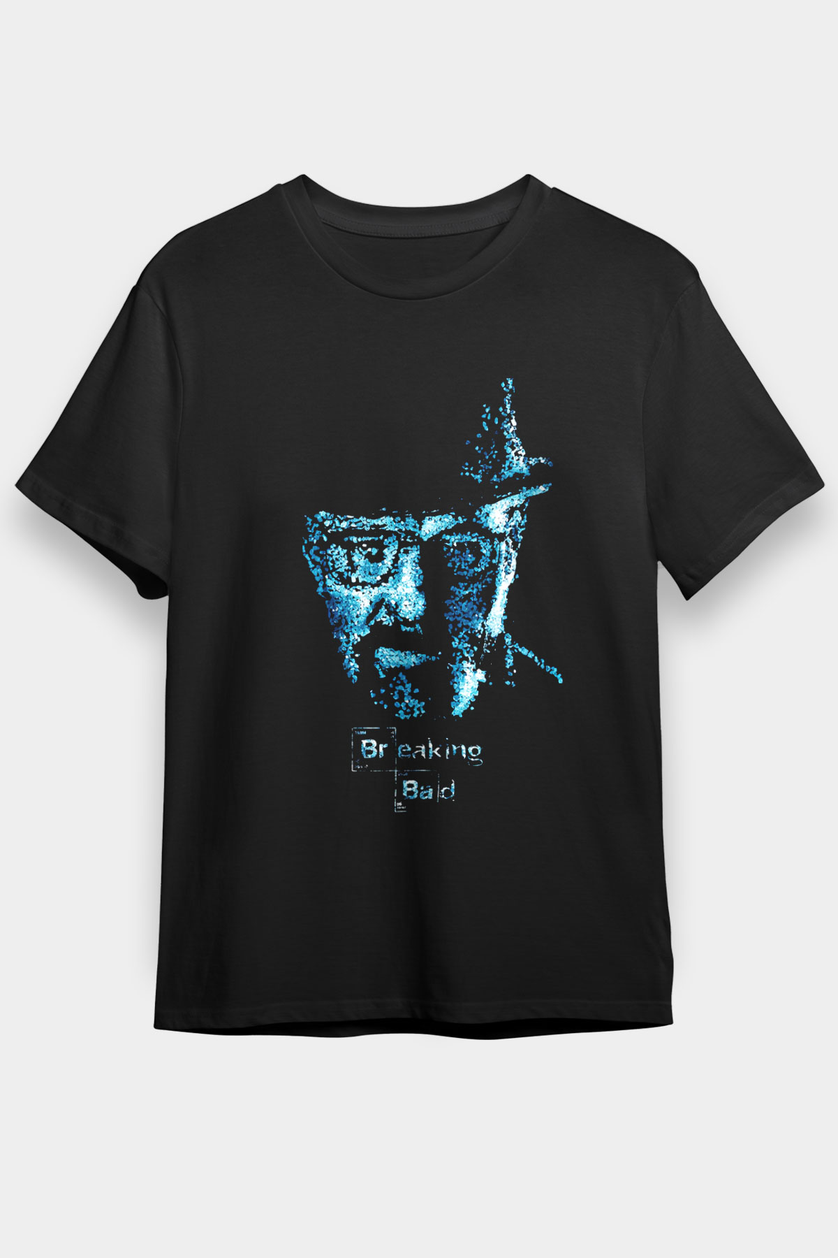 Breaking Bad Heisenberg Black Unisex Graphic Tee - STREETWEAR