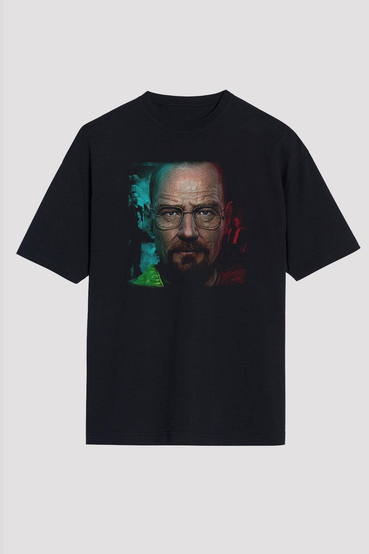 Breaking Bad Heisenberg Siyah Unisex Tişört T-Shirt