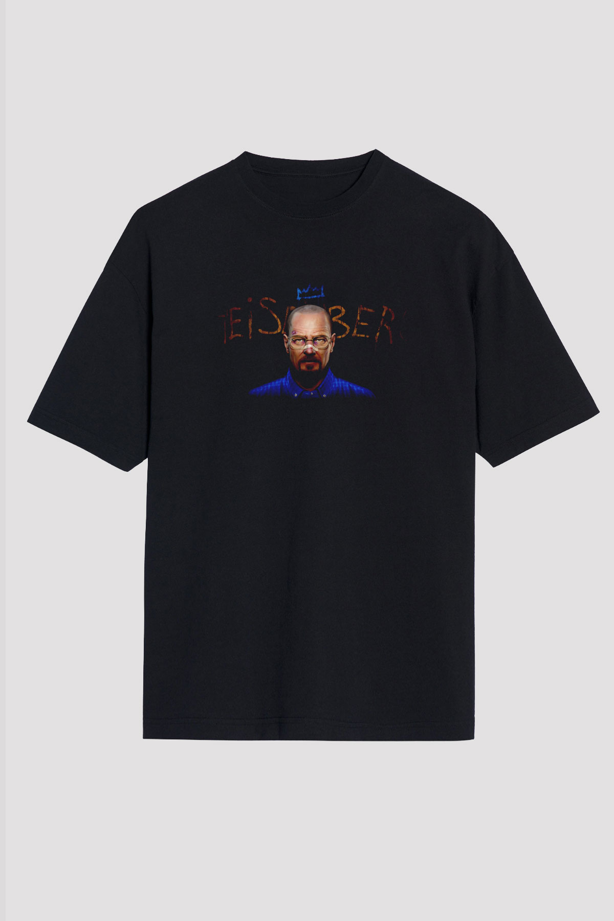 Breaking Bad Heisenberg Siyah Unisex Tişört T-Shirt