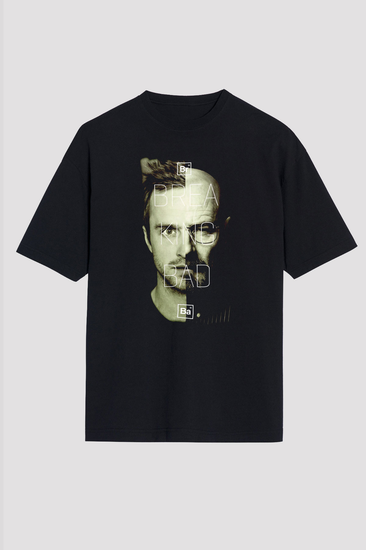 Breaking Bad Heisenberg Siyah Unisex Tişört T-Shirt