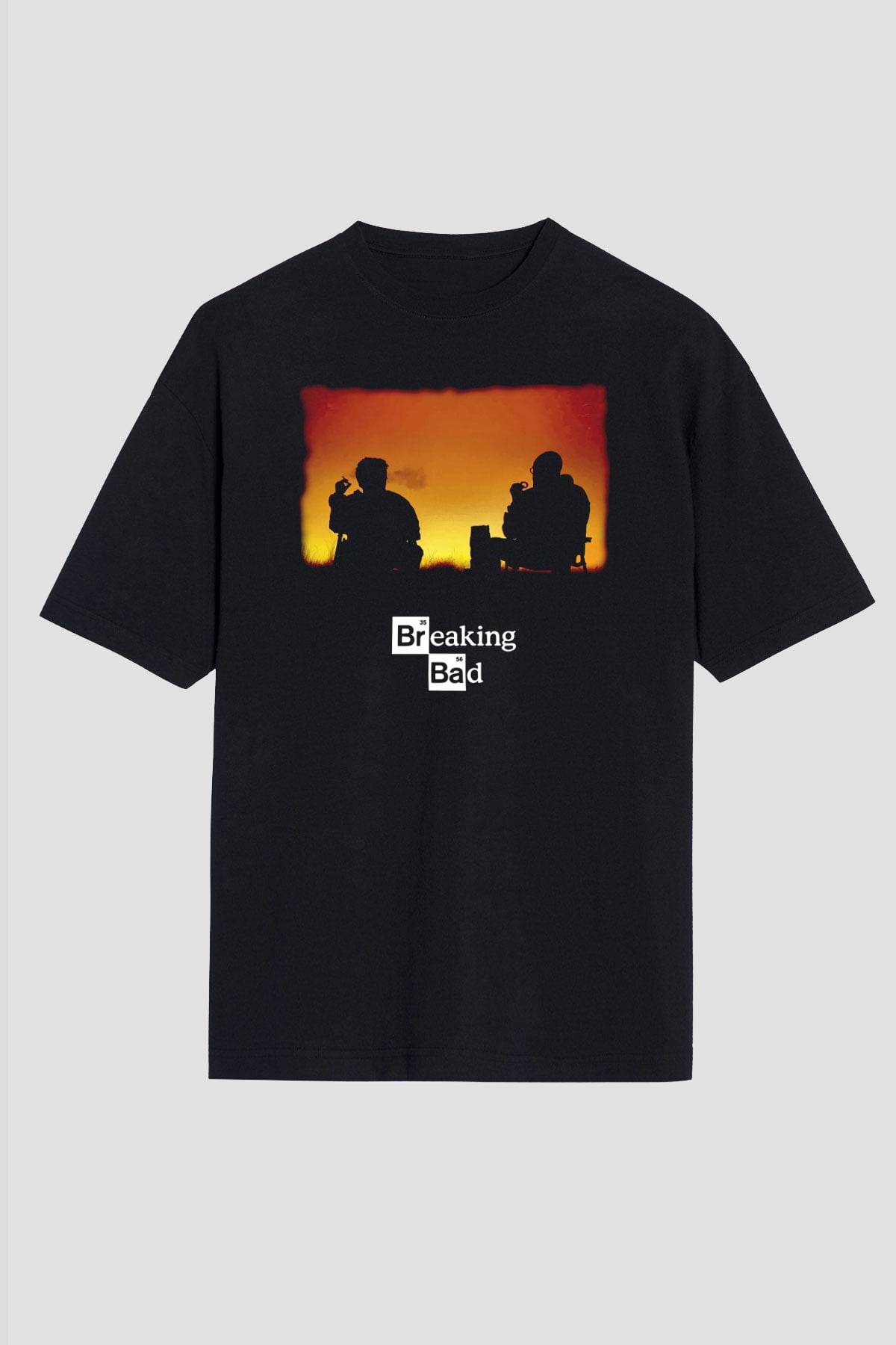 Breaking Bad Heisenberg Siyah Unisex Tişört T-Shirt
