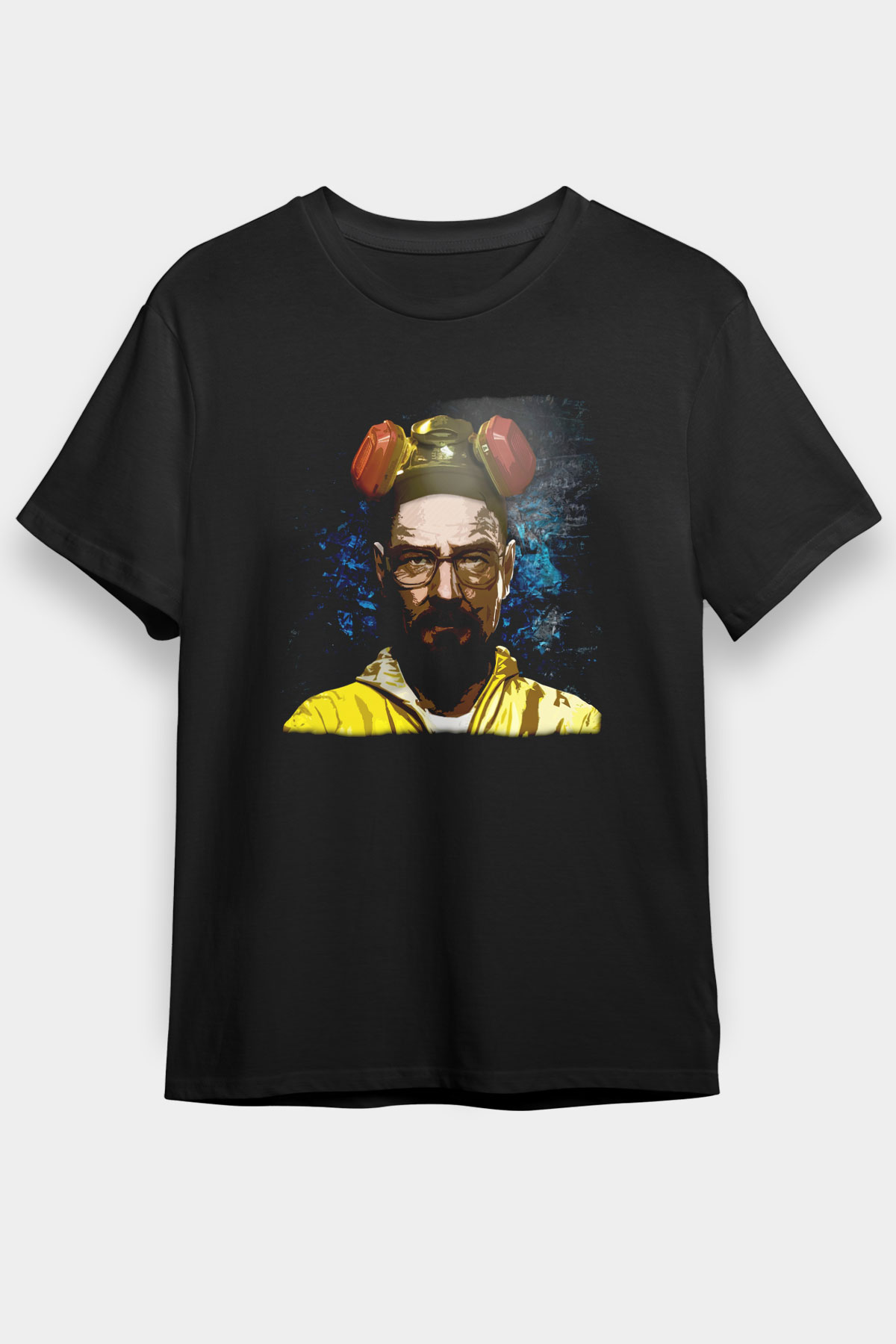 Breaking Bad Heisenberg Black Unisex Graphic Tee - STREETWEAR