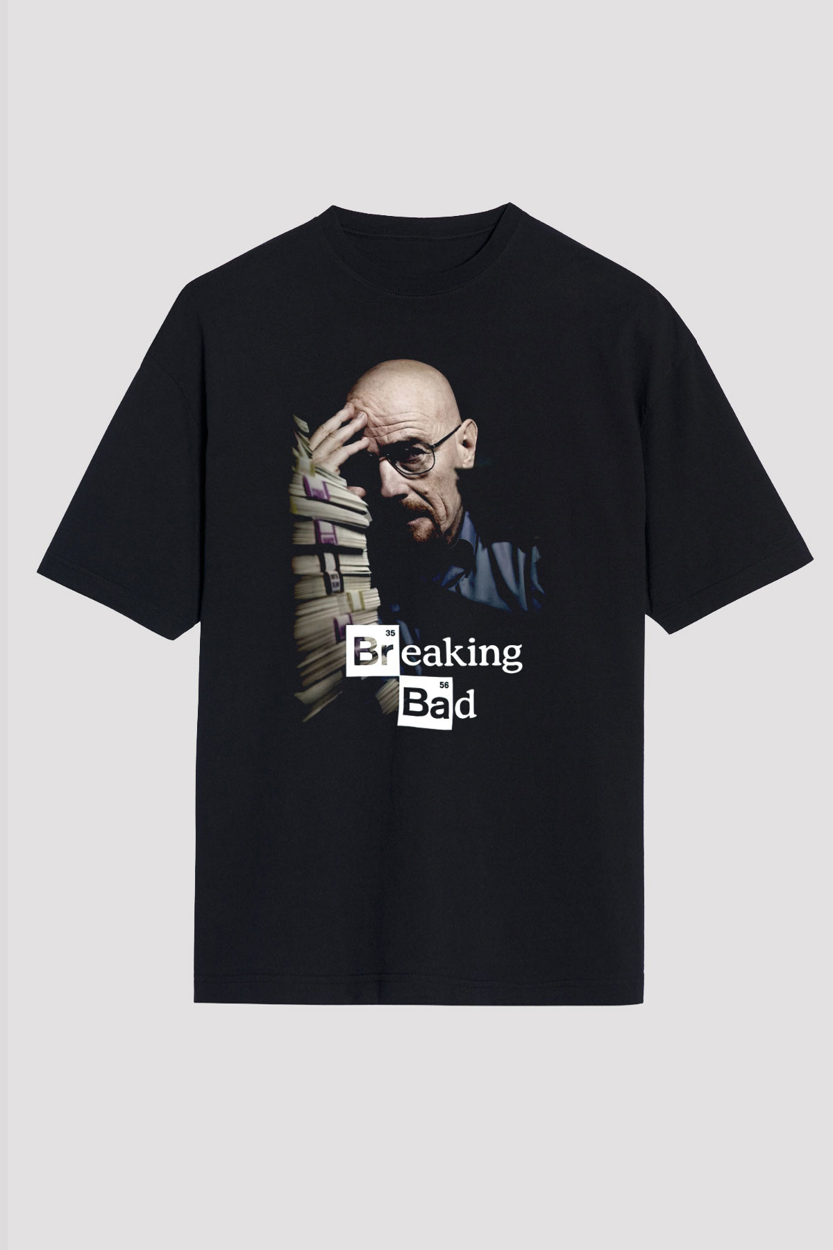 Breaking Bad Heisenberg Siyah Unisex Tişört T-Shirt