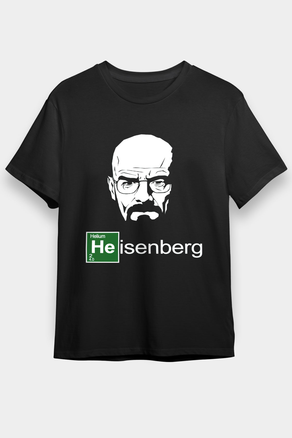 Breaking Bad Heisenberg Black Unisex Graphic Tee - STREETWEAR