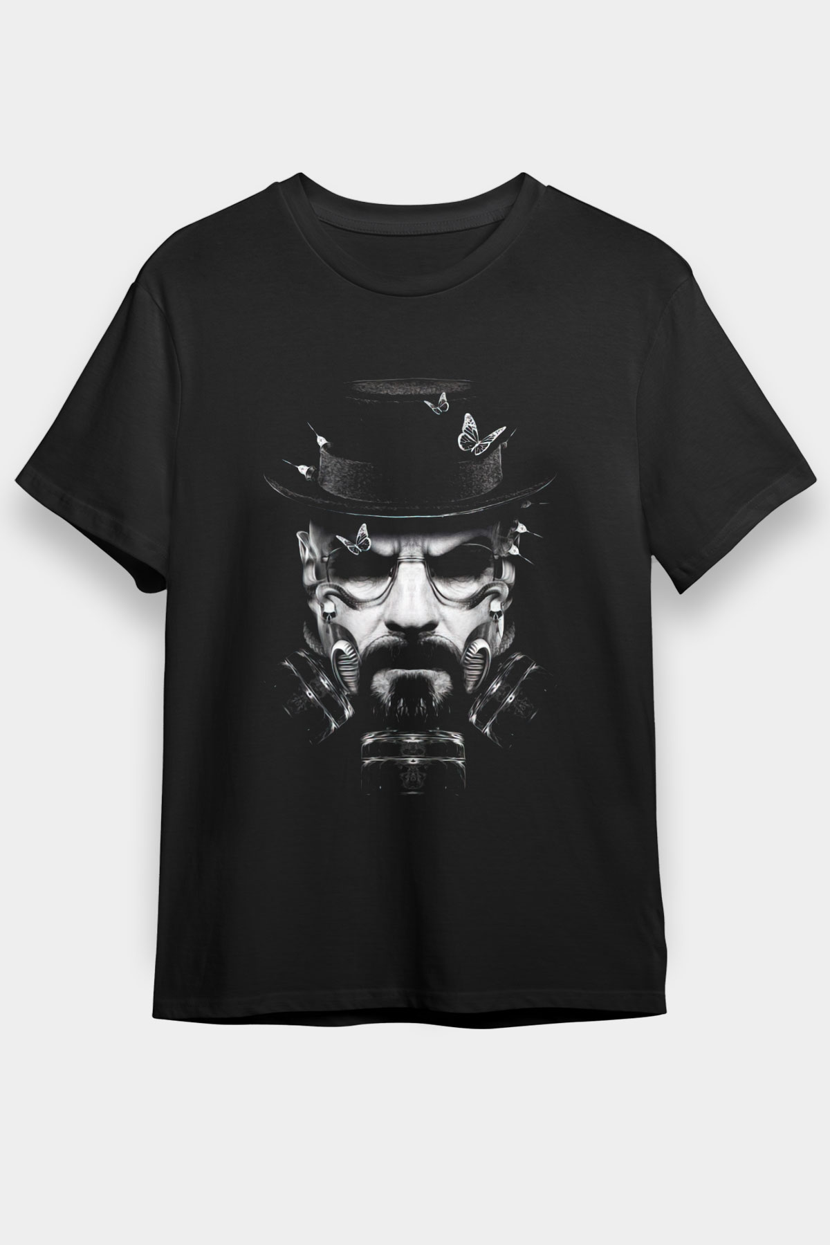 Breaking Bad Heisenberg Black Unisex Graphic Tee - STREETWEAR