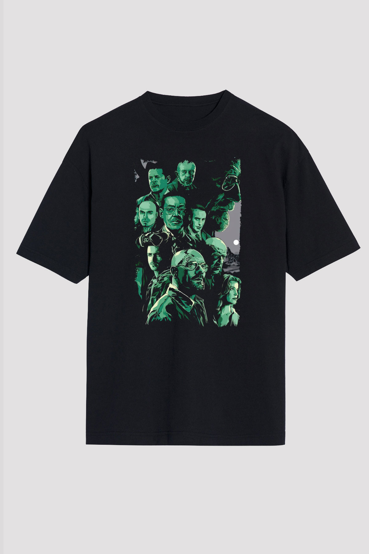 Breaking Bad Heisenberg Siyah Unisex Tişört T-Shirt