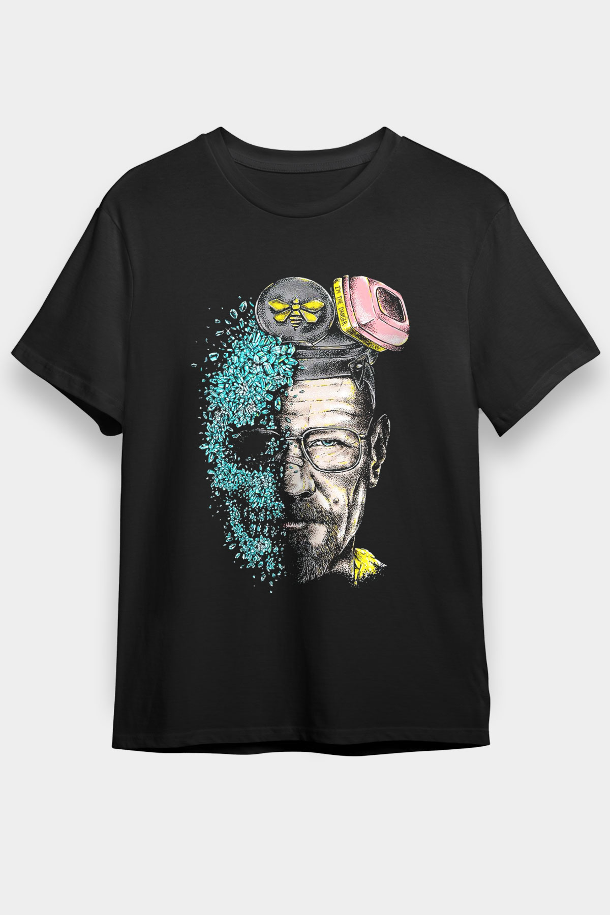 Breaking Bad Heisenberg Black Unisex Graphic Tee - STREETWEAR