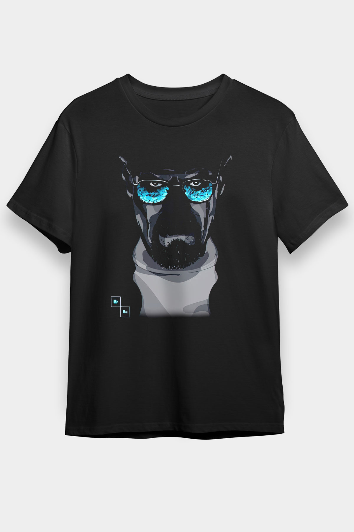 Breaking Bad Heisenberg Black Unisex Graphic Tee - STREETWEAR