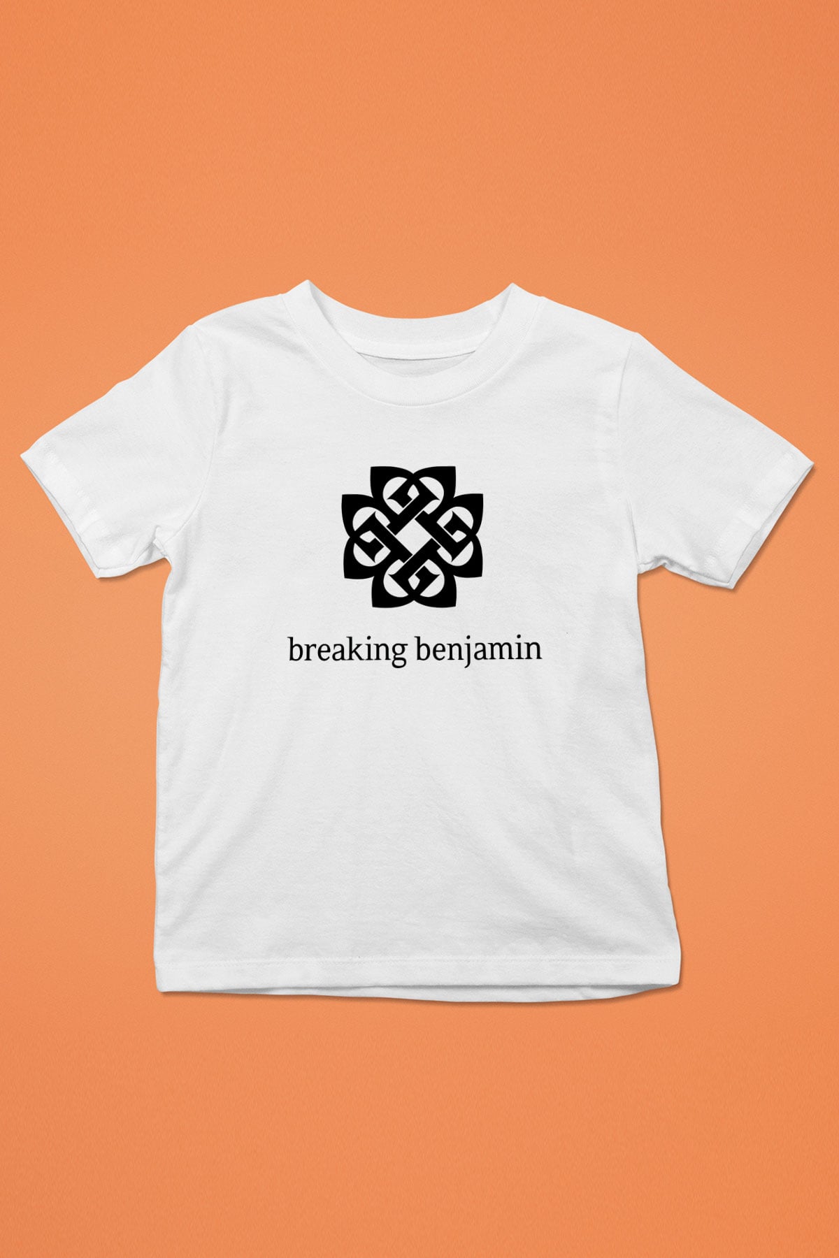 Breaking Benjamin Baskılı Beyaz Unisex Çocuk Tişört