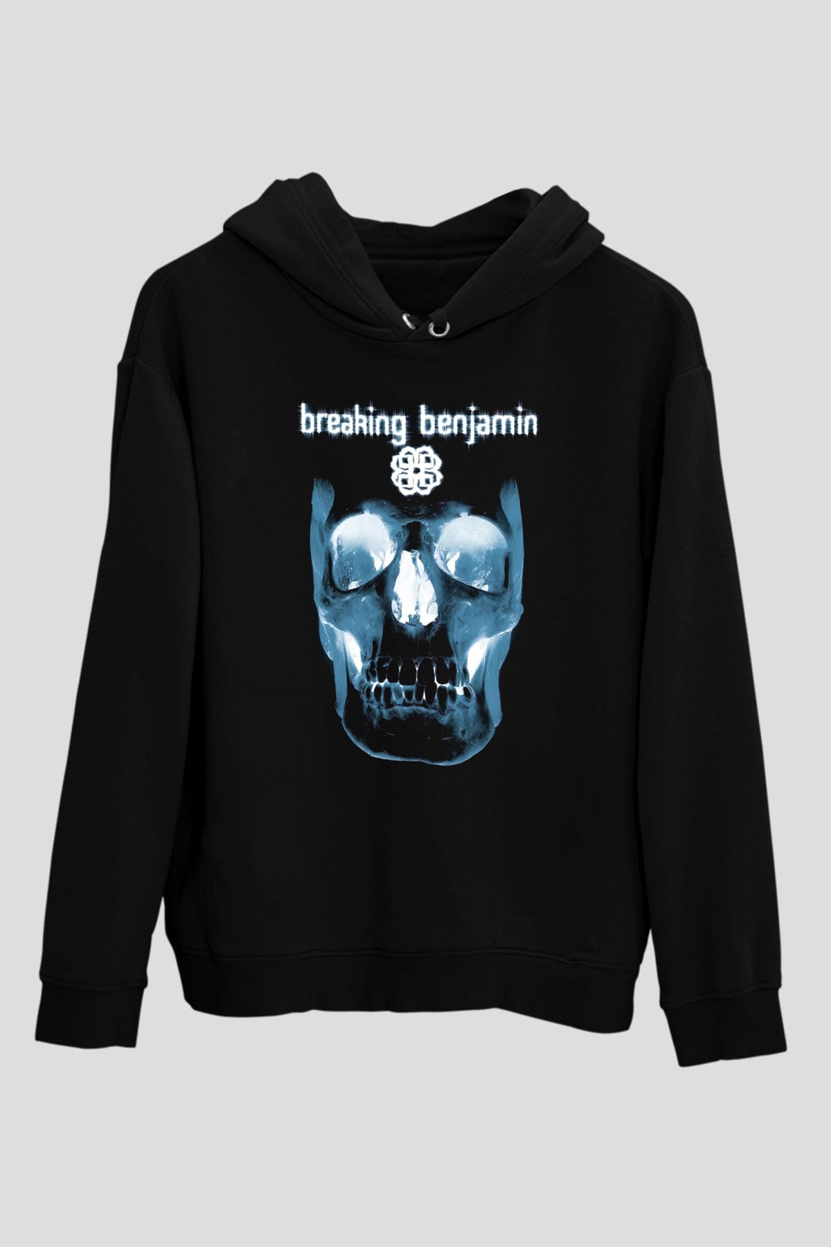 Breaking Benjamin Siyah Unisex Kapüşonlu Sweatshirt