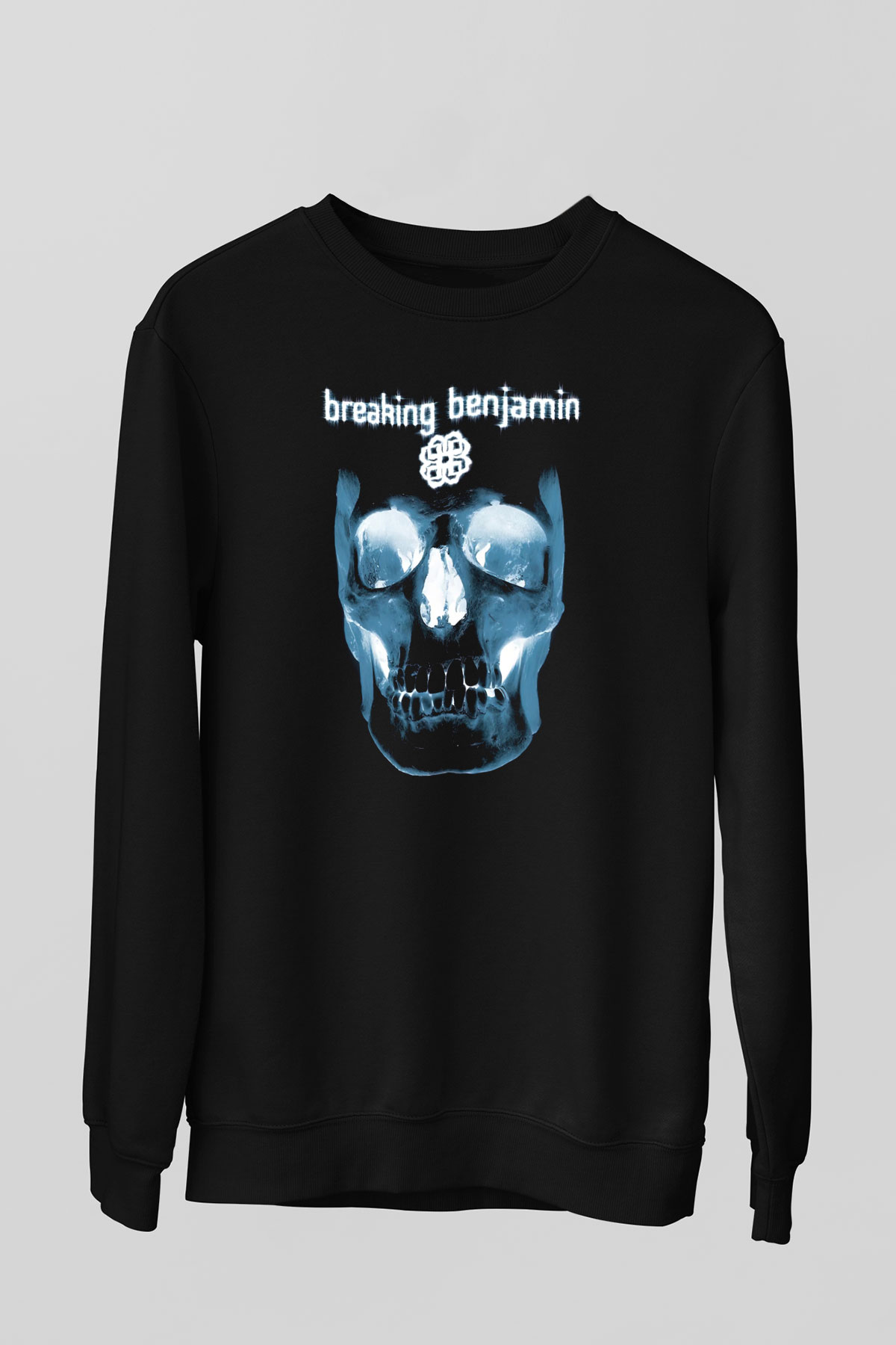 Breaking Benjamin Siyah Unisex Sweatshirt