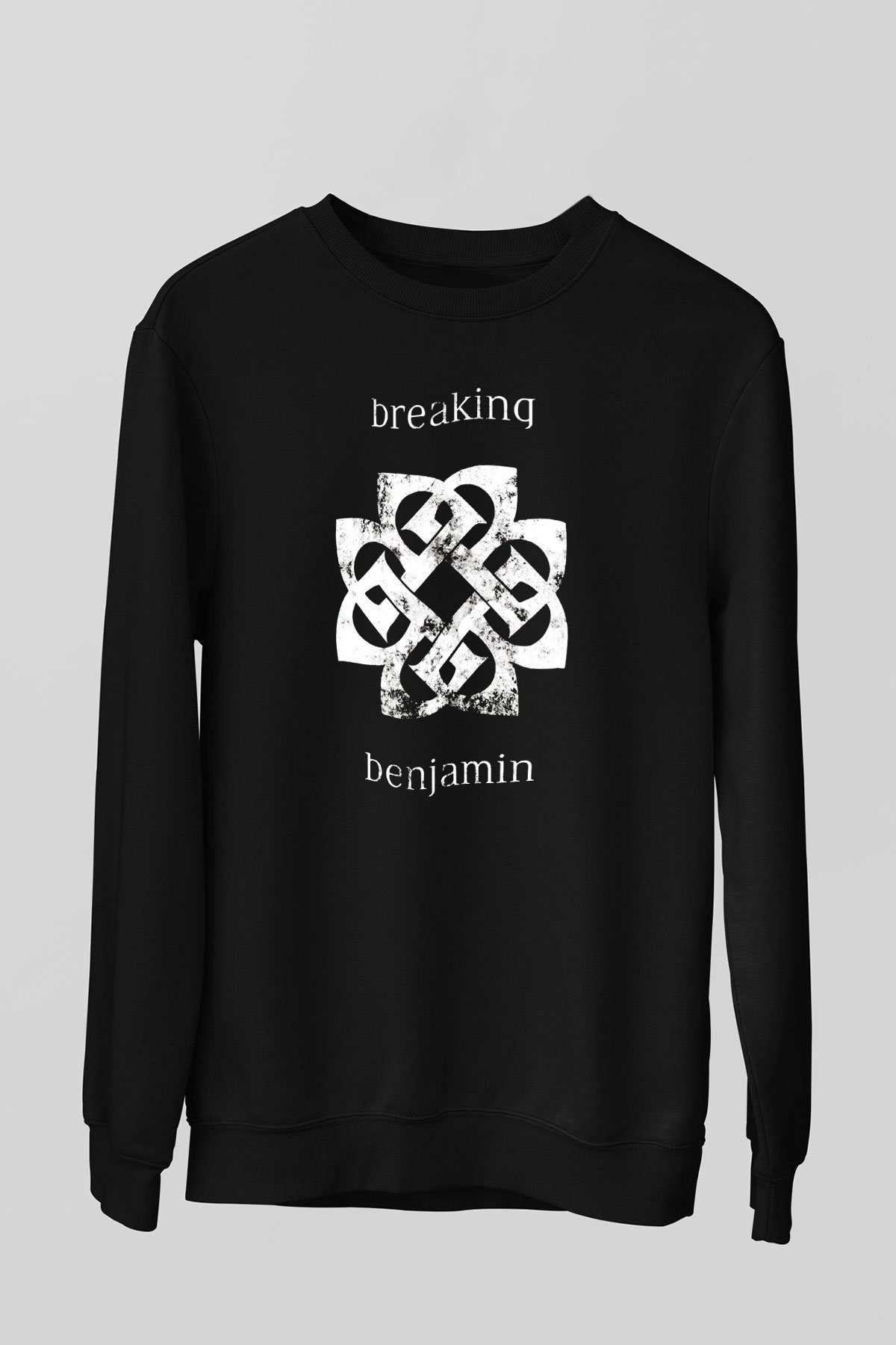 Breaking Benjamin Siyah Unisex Sweatshirt