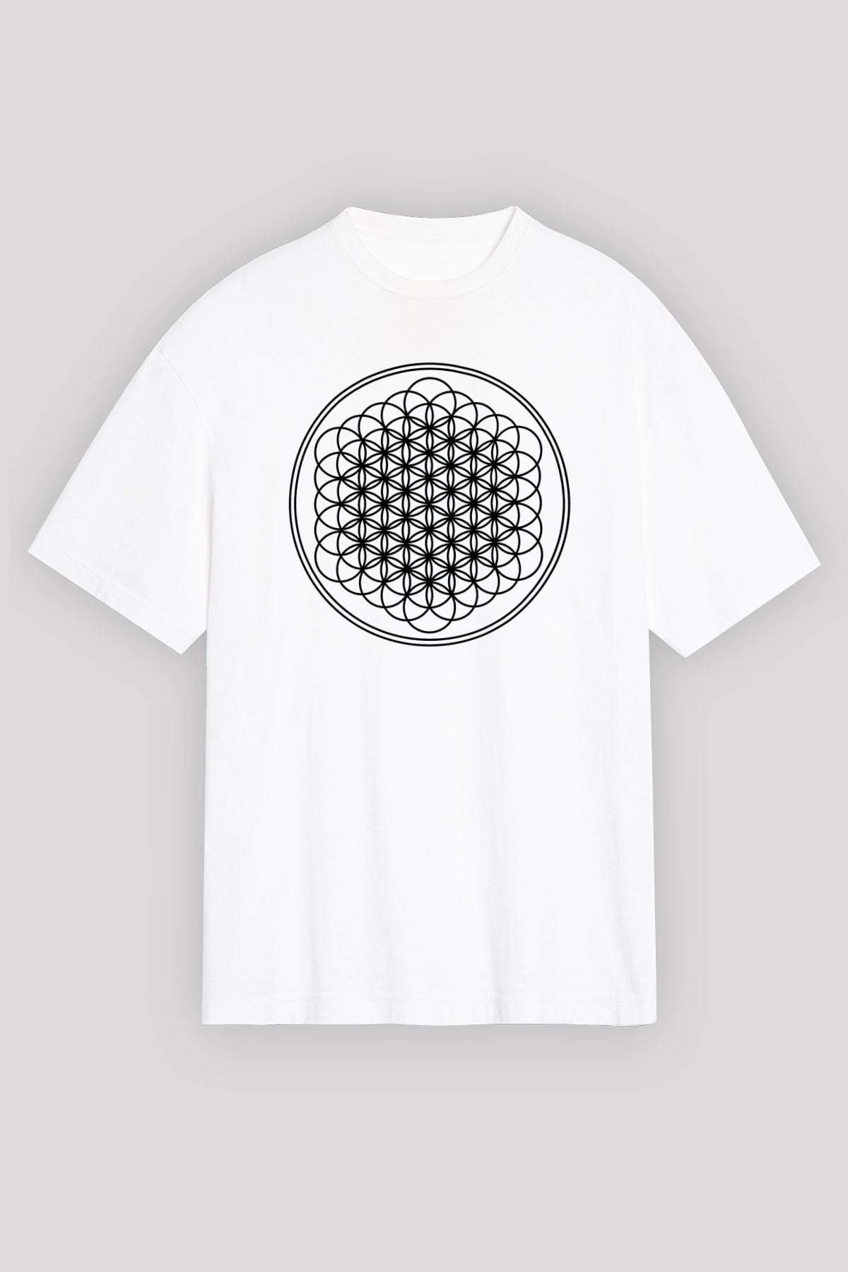 Bring Me the Horizon Beyaz Unisex Oversize Tişört T-Shirt